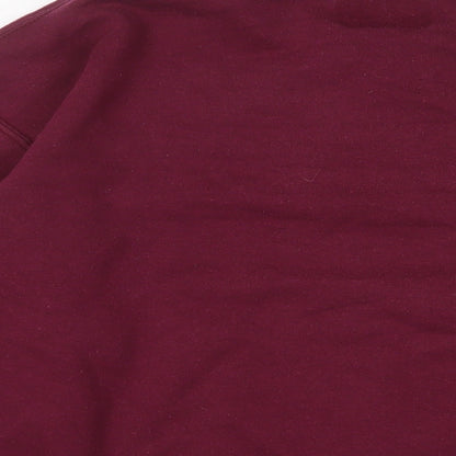 PRETTYLITTLETHING Womens Purple Cotton Pullover Sweatshirt Size M Pullover - Las Vegas