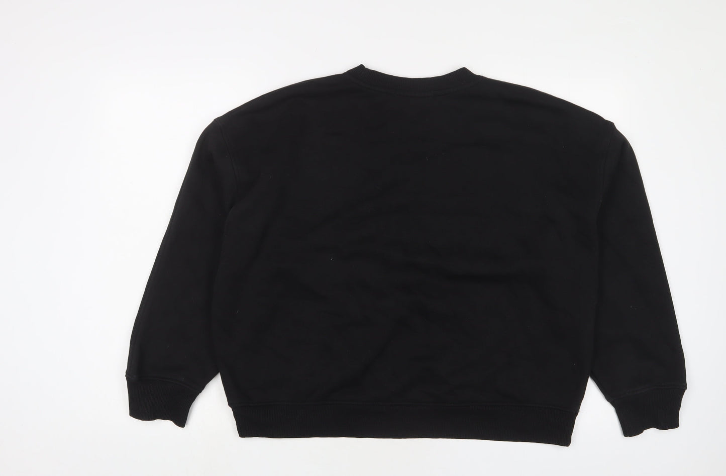 Womens UK Size M NEXT Black Pullover Sweatshirt