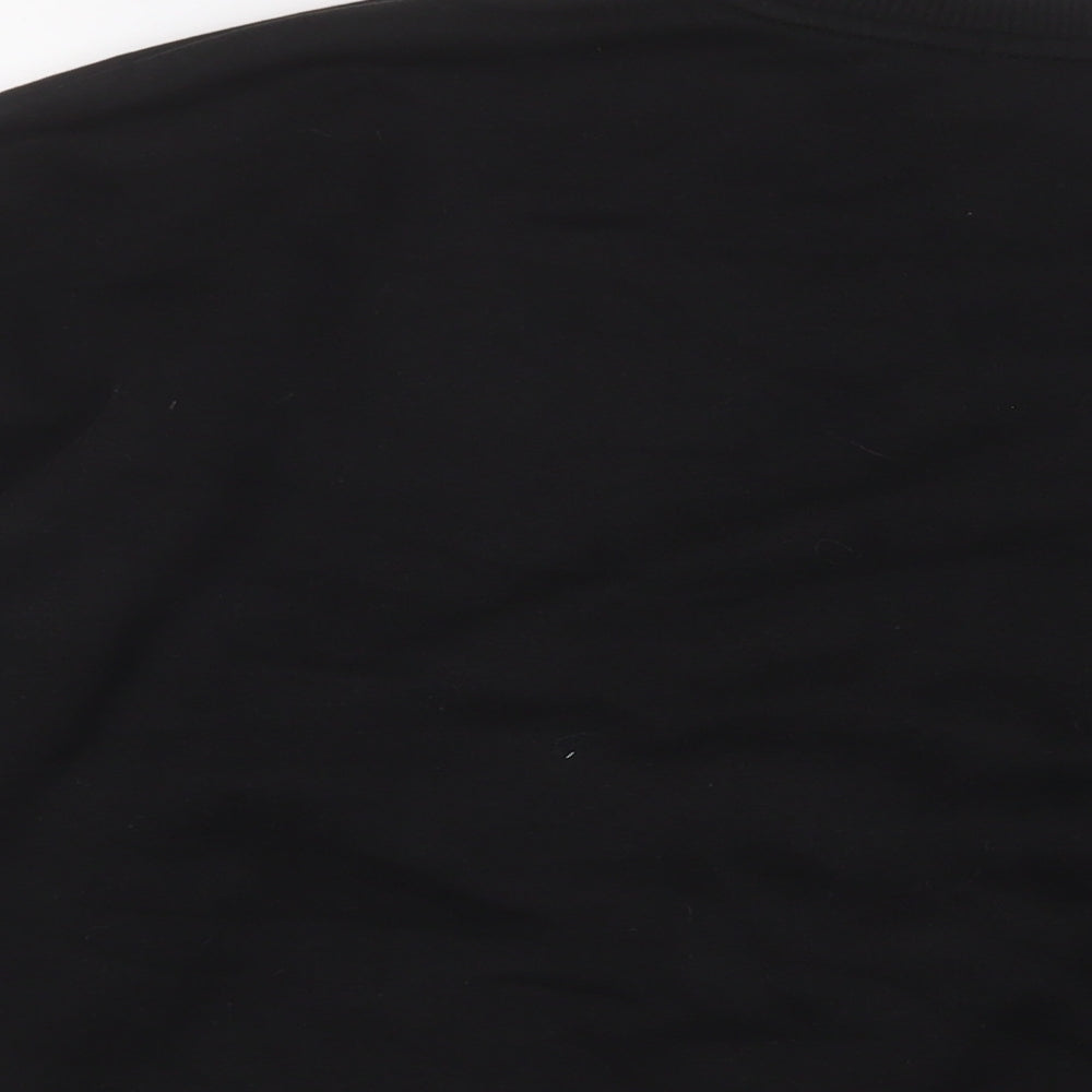 Womens UK Size M NEXT Black Pullover Sweatshirt