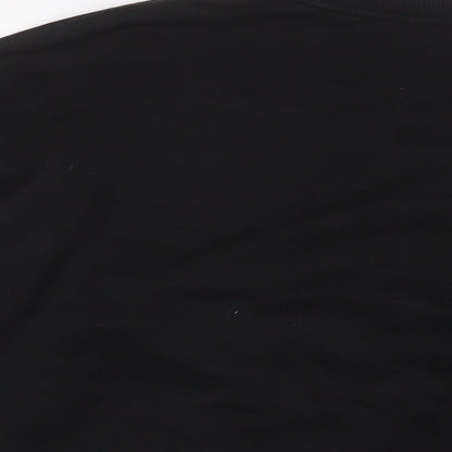 Womens UK Size M NEXT Black Pullover Sweatshirt