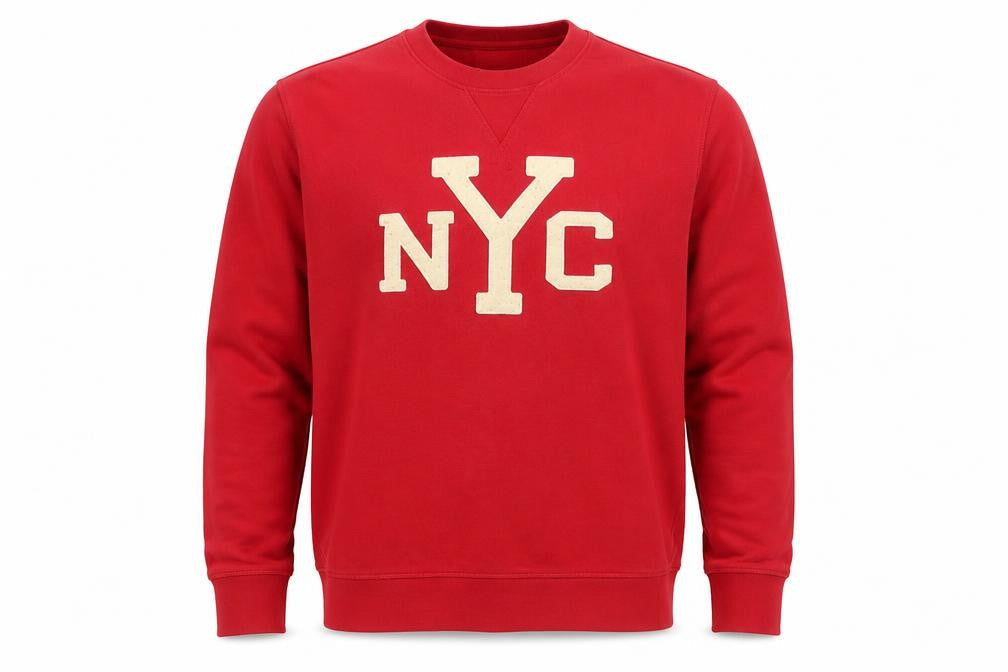 Mens UK Size L H&M Red Pullover Sweatshirt
