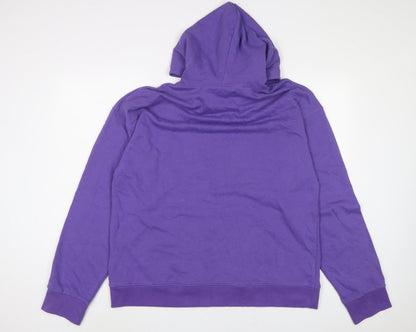 Womens UK Size 10 ASOS Purple Pullover Hoodie