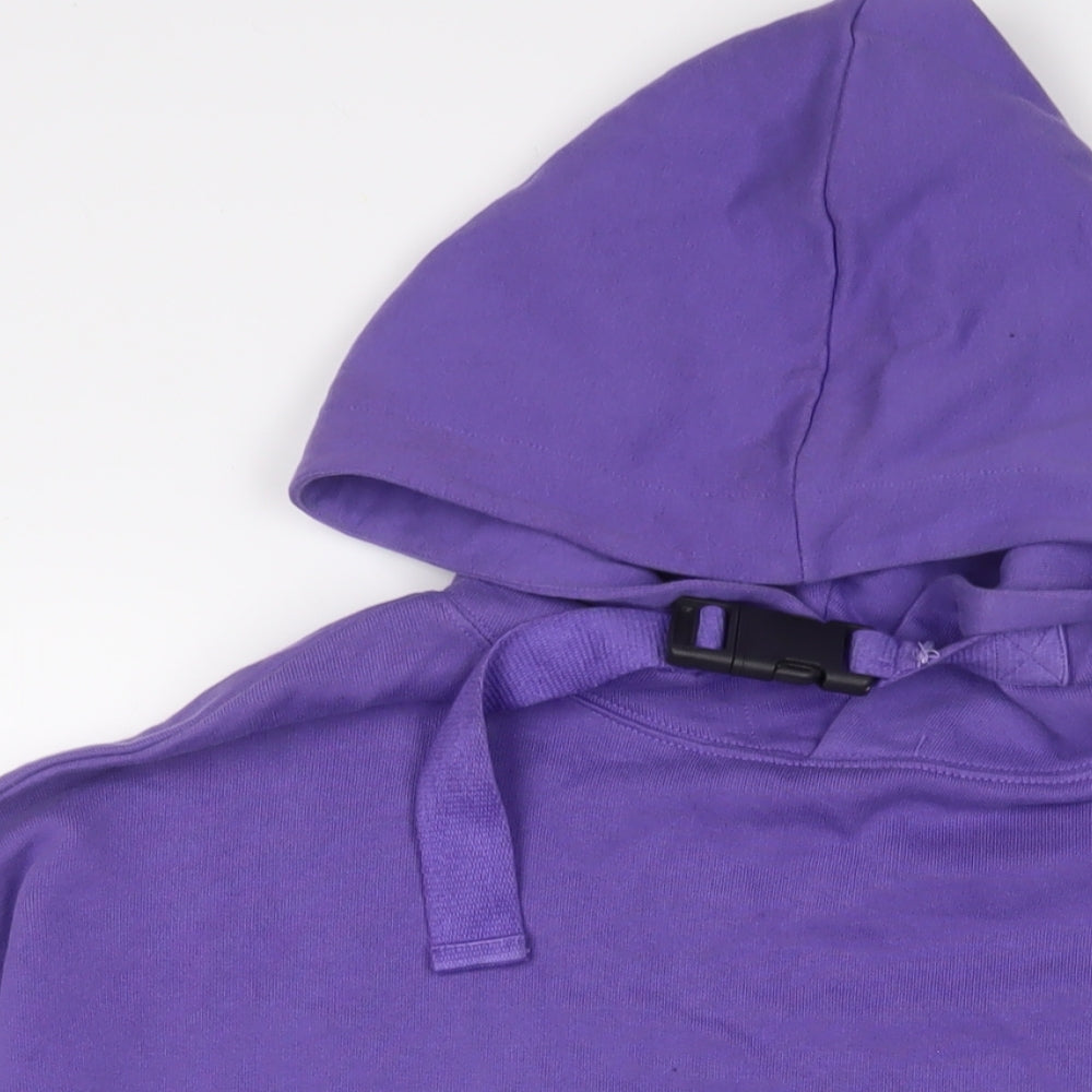 Womens UK Size 10 ASOS Purple Pullover Hoodie