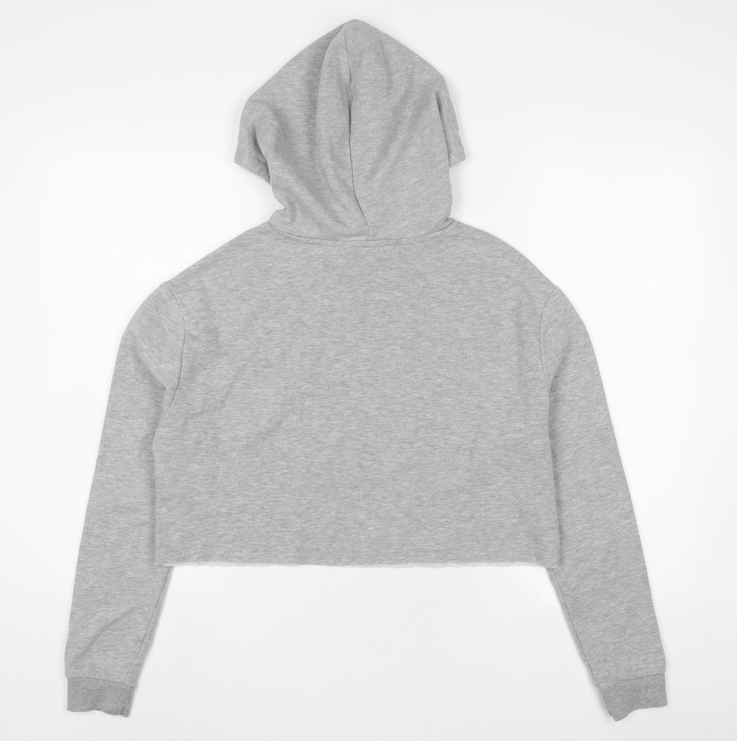 H&M Womens Grey Cotton Pullover Hoodie Size S Pullover - Los Angeles