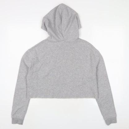 H&M Womens Grey Cotton Pullover Hoodie Size S Pullover - Los Angeles