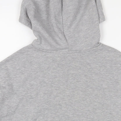 H&M Womens Grey Cotton Pullover Hoodie Size S Pullover - Los Angeles