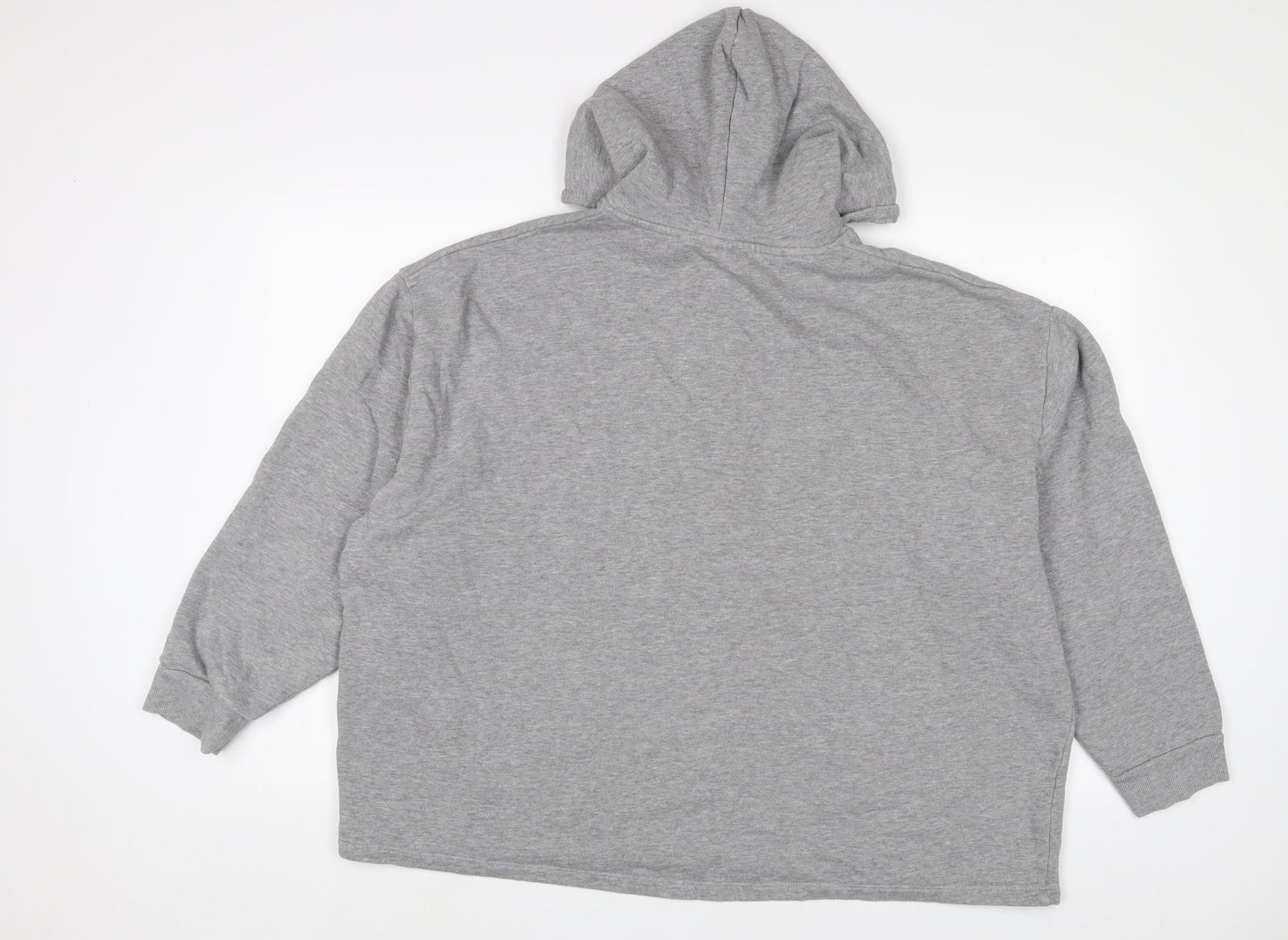 Womens UK Size 2XL ASOS Grey Pullover Hoodie