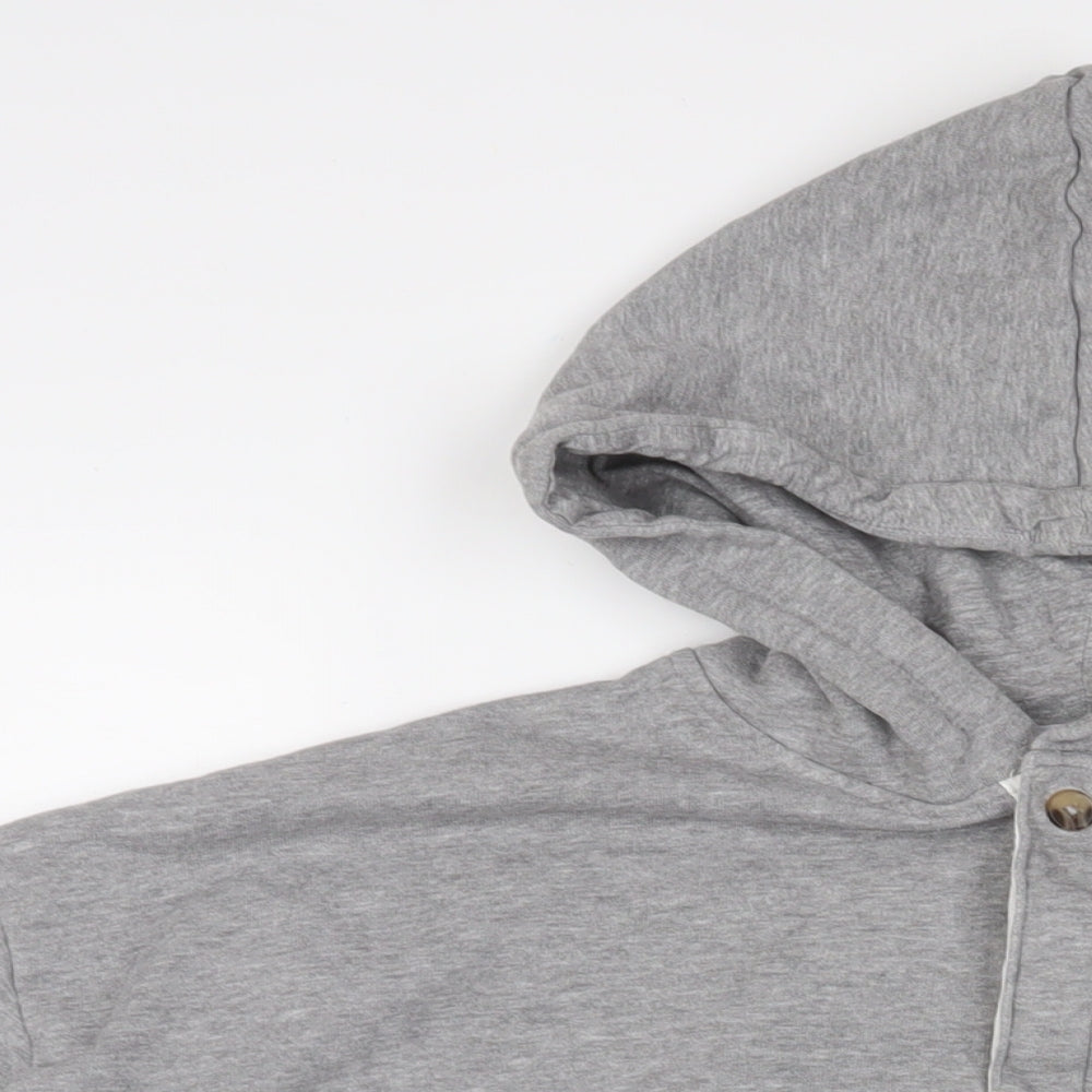 Womens UK Size 2XL ASOS Grey Pullover Hoodie