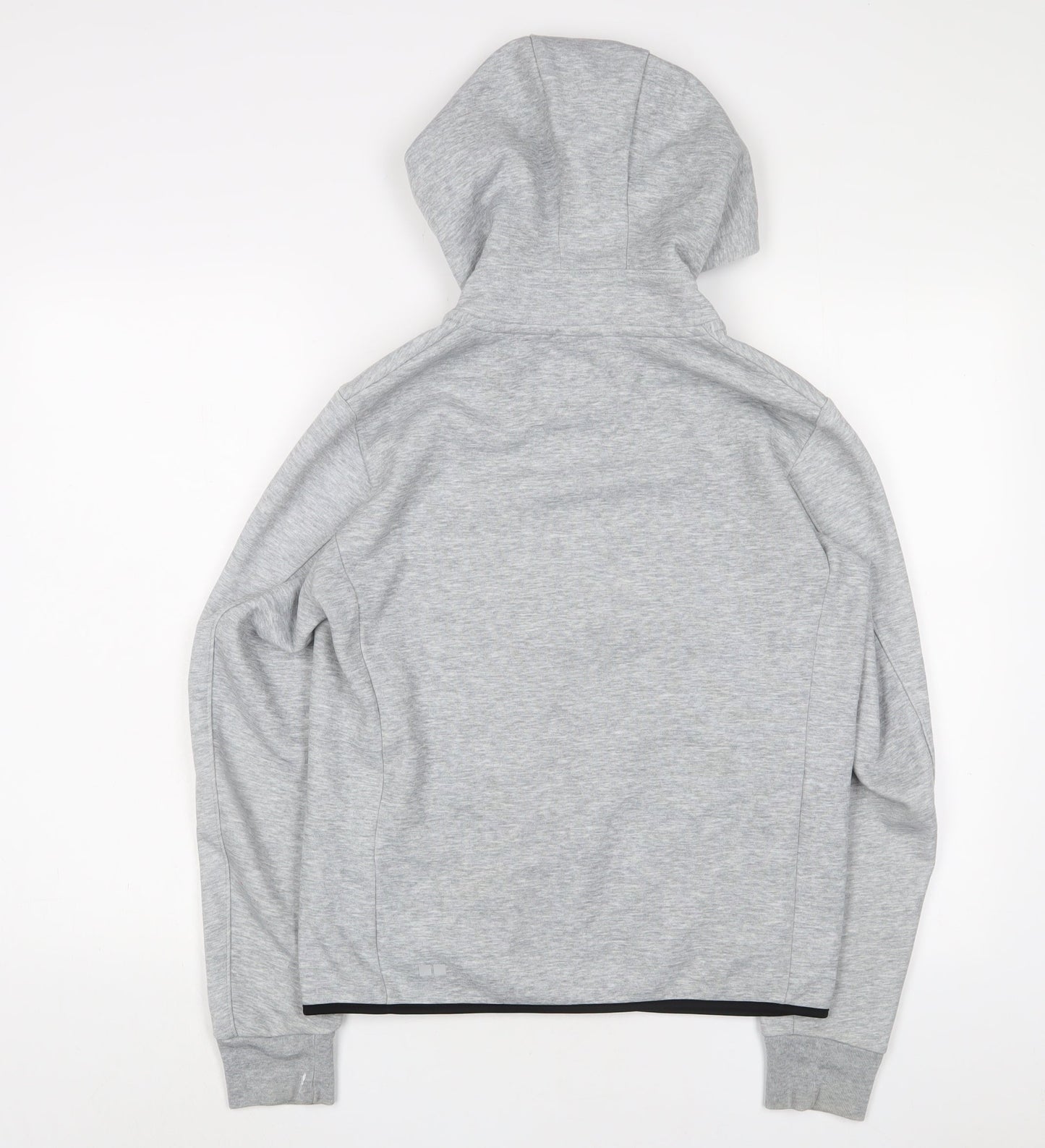 Uniqlo Womens Grey Polyester Full Zip Hoodie Size XS Zip