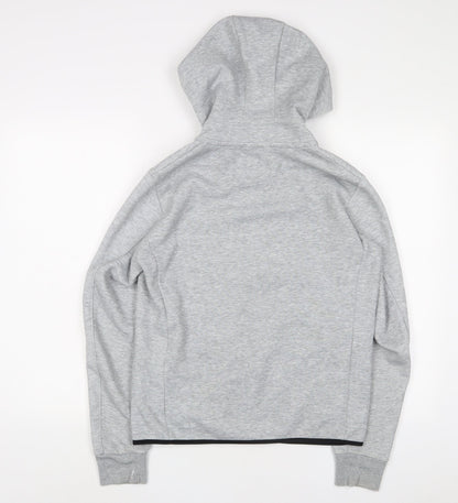 Uniqlo Womens Grey Polyester Full Zip Hoodie Size XS Zip