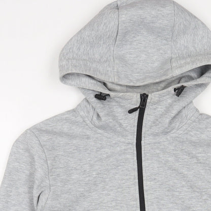Uniqlo Womens Grey Polyester Full Zip Hoodie Size XS Zip