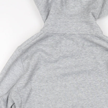 Uniqlo Womens Grey Polyester Full Zip Hoodie Size XS Zip