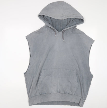 Womens UK Size 16 ASOS Grey Pullover Hoodie