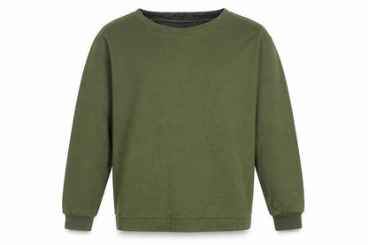 Womens UK Size M Boohoo Green Pullover Sweatshirt