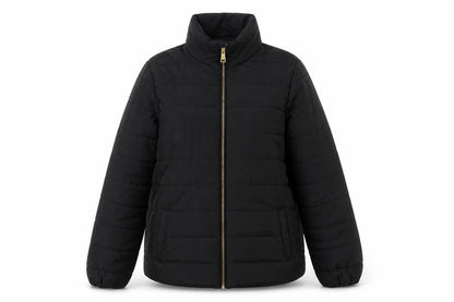 Womens UK Size 12 Capsule Black Quilted Coat