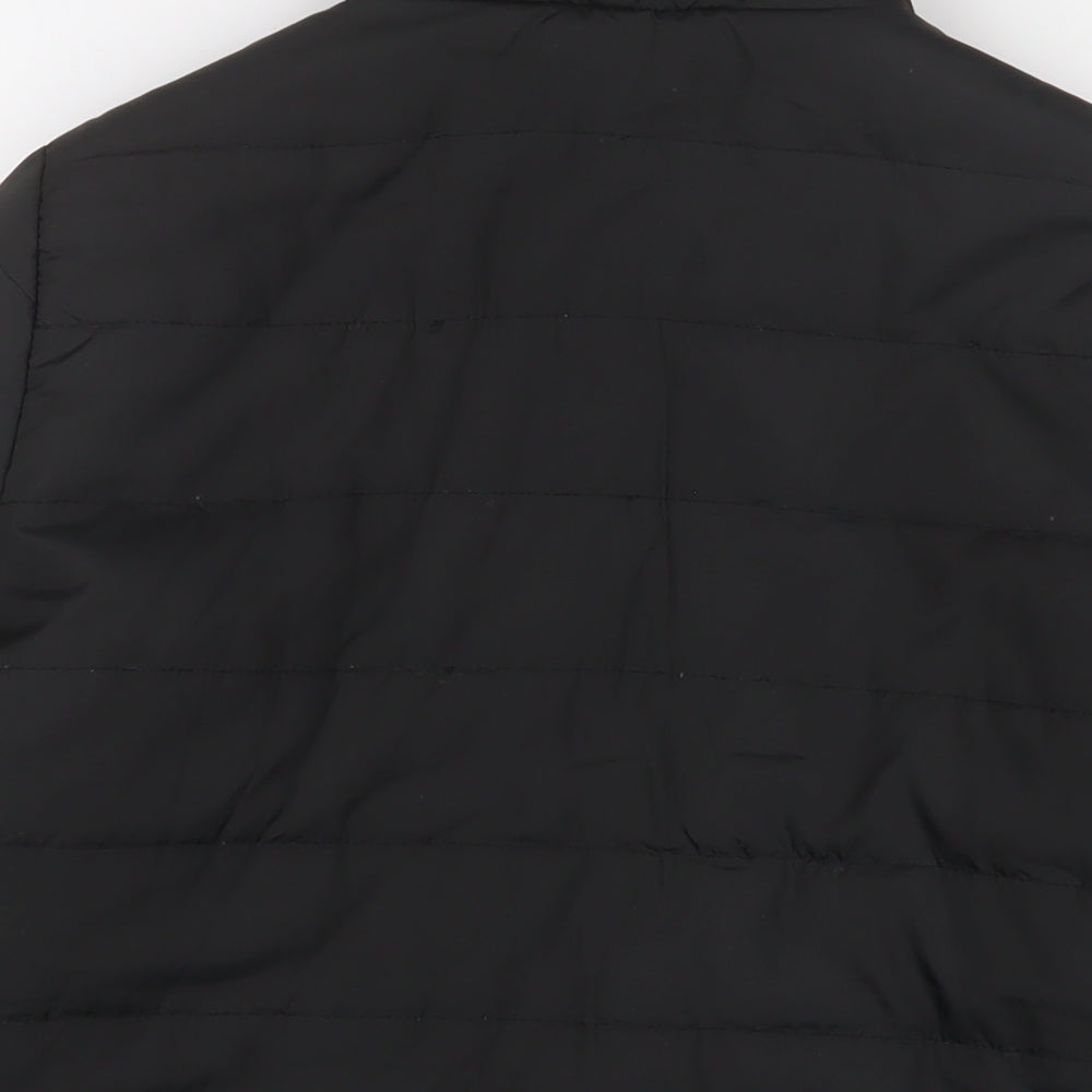 Womens UK Size 12 Capsule Black Quilted Coat