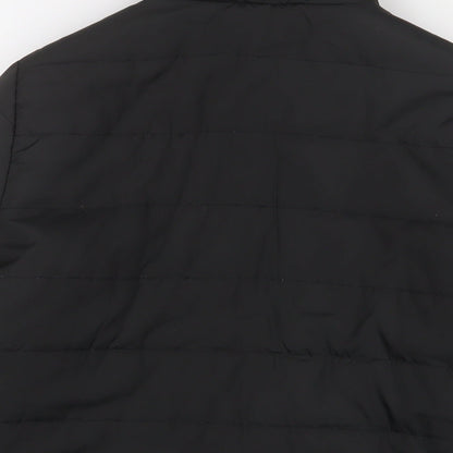 Womens UK Size 12 Capsule Black Quilted Coat