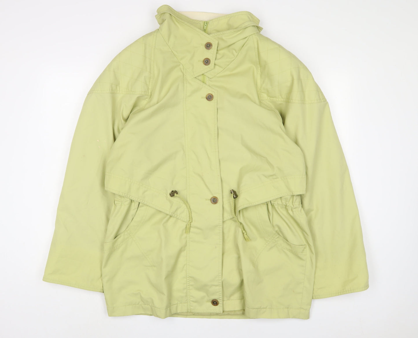 Womens UK Size 14 Telemac Green Jacket