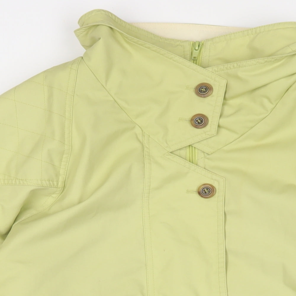 Womens UK Size 14 Telemac Green Jacket