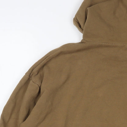 Mens UK Size S River Island Green Pullover Hoodie