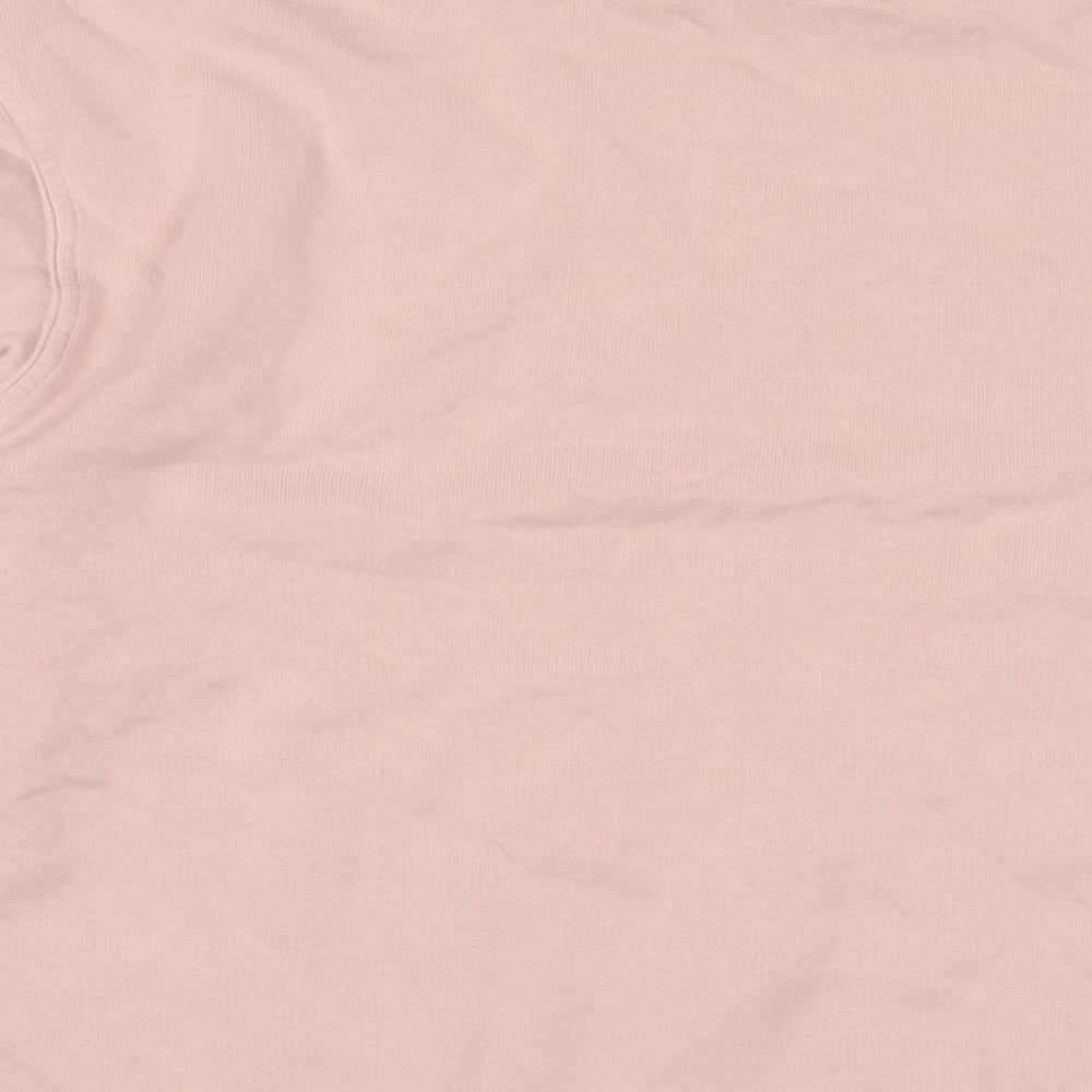 Topman Mens Pink Cotton Pullover Sweatshirt Size XS - 2XS