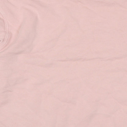 Topman Mens Pink Cotton Pullover Sweatshirt Size XS - 2XS