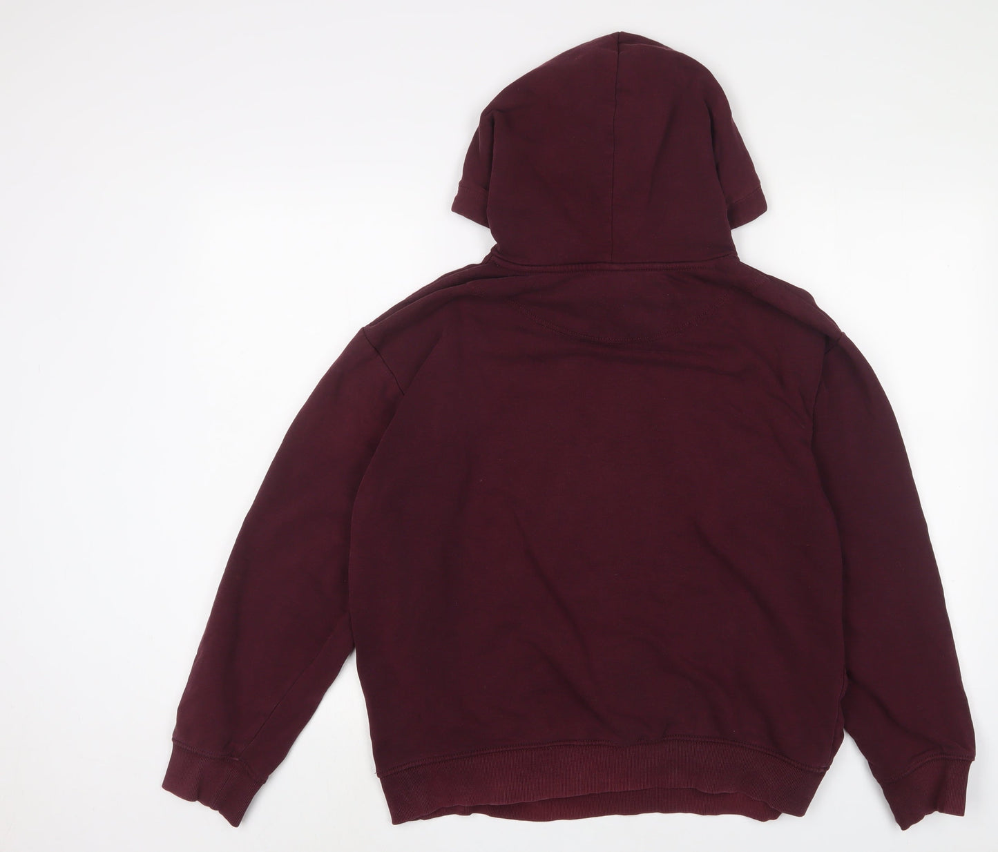 Mens UK Size M H&M Red Pullover Hoodie