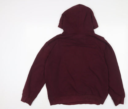 Mens UK Size M H&M Red Pullover Hoodie