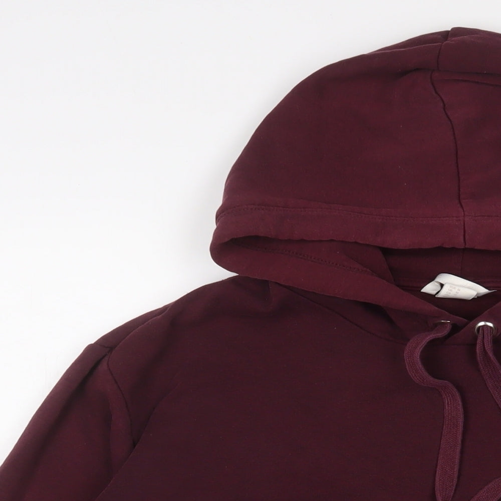 Mens UK Size M H&M Red Pullover Hoodie
