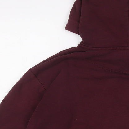 Mens UK Size M H&M Red Pullover Hoodie