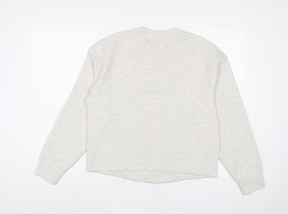 Womens UK Size S Marks and Spencer Grey Pullover Sweatshirt