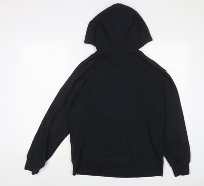 Mens UK Size S Levi's Black Pullover Hoodie