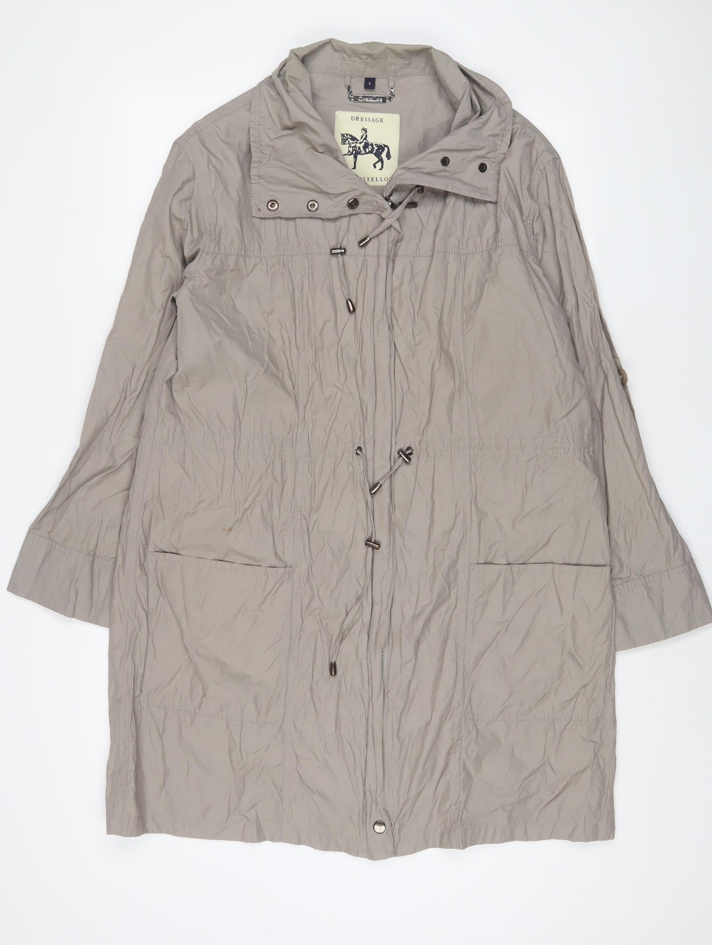 Womens UK Size S Paul Costelloe Beige Jacket