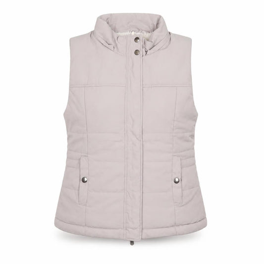 Forever New Womens Beige Gilet Jacket Size 12 Zip
