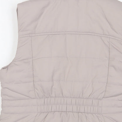Forever New Womens Beige Gilet Jacket Size 12 Zip