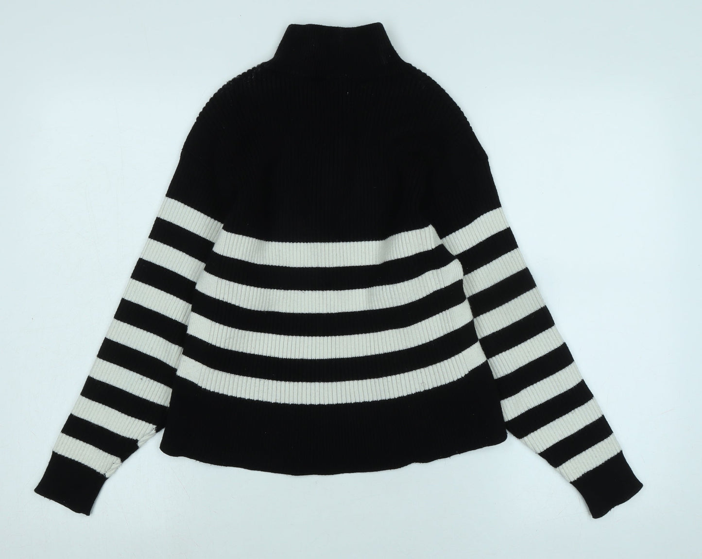 Womens UK Size S MNG Black Pullover Jumper