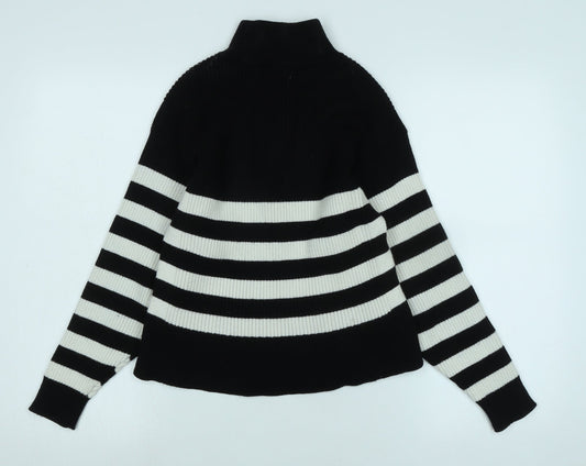 Womens UK Size S MNG Black Pullover Jumper