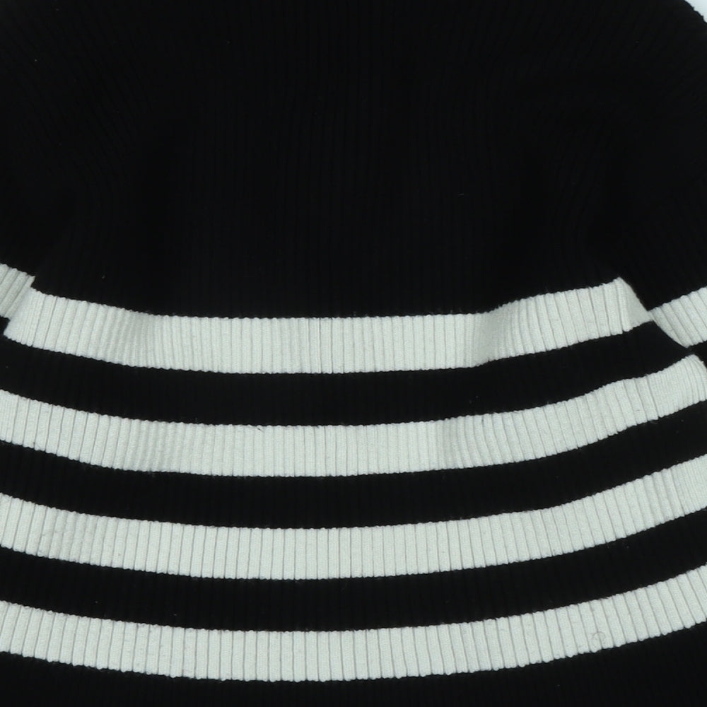 Womens UK Size S MNG Black Pullover Jumper