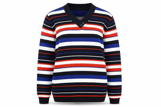 Womens UK Size M Isle Multicoloured Pullover Jumper