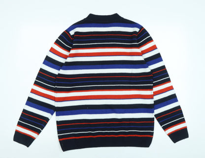 Womens UK Size M Isle Multicoloured Pullover Jumper