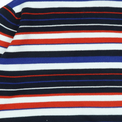 Womens UK Size M Isle Multicoloured Pullover Jumper