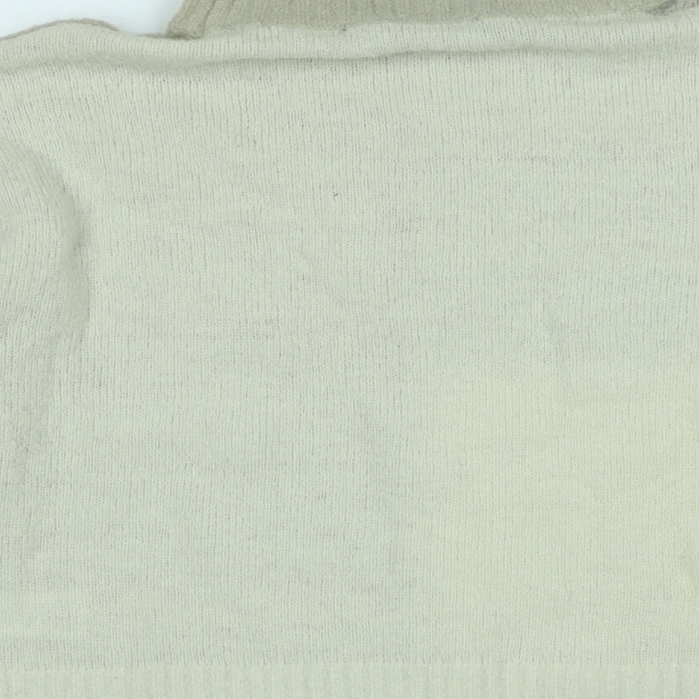 Womens UK Size M French Connection Beige Pullover Jumper