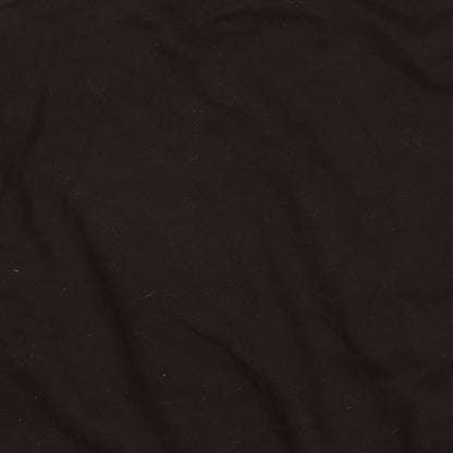 Divided Womens Brown Polyester Pullover Sweatshirt Size S