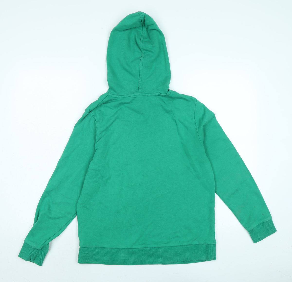 Marks & Spencer Womens Green Polyester Pullover Hoodie Size 12