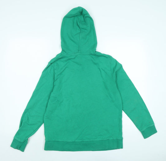 Womens UK Size 12 Marks and Spencer Green Pullover Hoodie