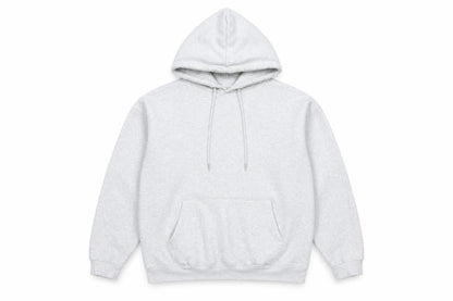 boo hoo man Mens Grey Polyester Pullover Hoodie Size L