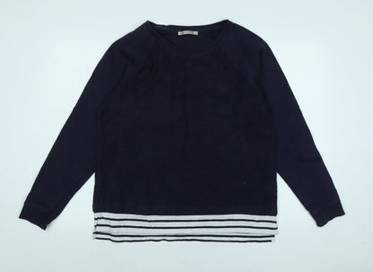 Womens UK Size 16 Marks and Spencer Blue Pullover Jumper