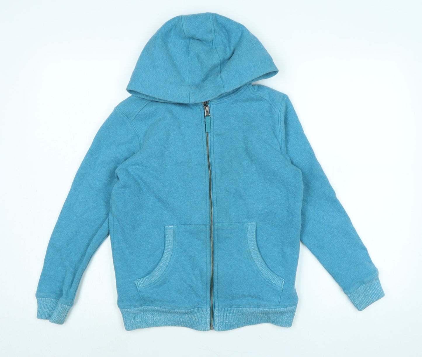 Marks and Spencer Boys Blue Jacket Size 9-10 Years Zip