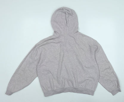 Divided Womens Pink Polyester Pullover Sweatshirt Size M