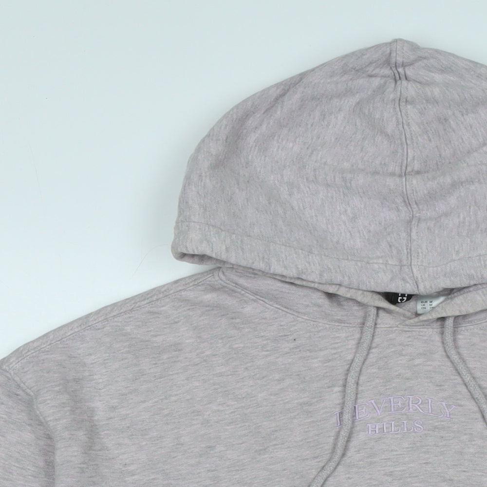 Divided Womens Pink Polyester Pullover Sweatshirt Size M